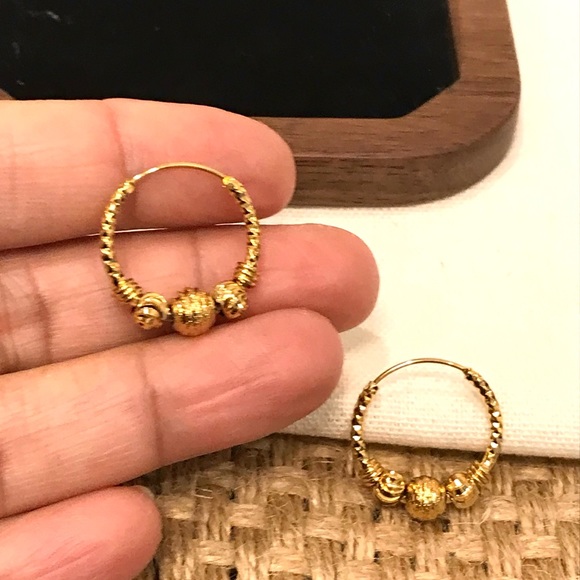 Hoop earrings for women, gold Hoop Earrings, Hoop Earrings, Dainty Earrings Gift - Picture 10 of 10